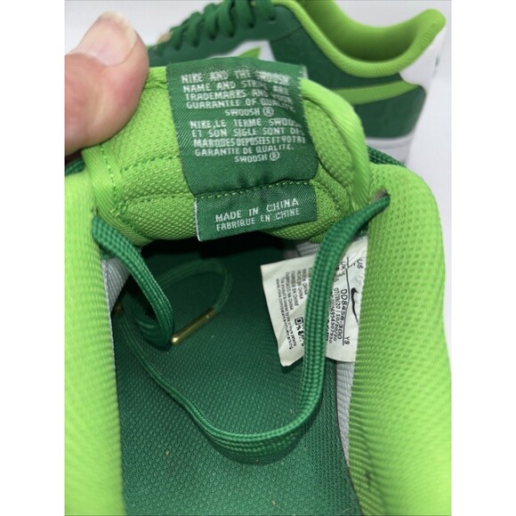 Nike Air Force 1 Low St. Patrick’s Day 2020 Size 5 Authentic Green VNDS - Picture 13 of 16